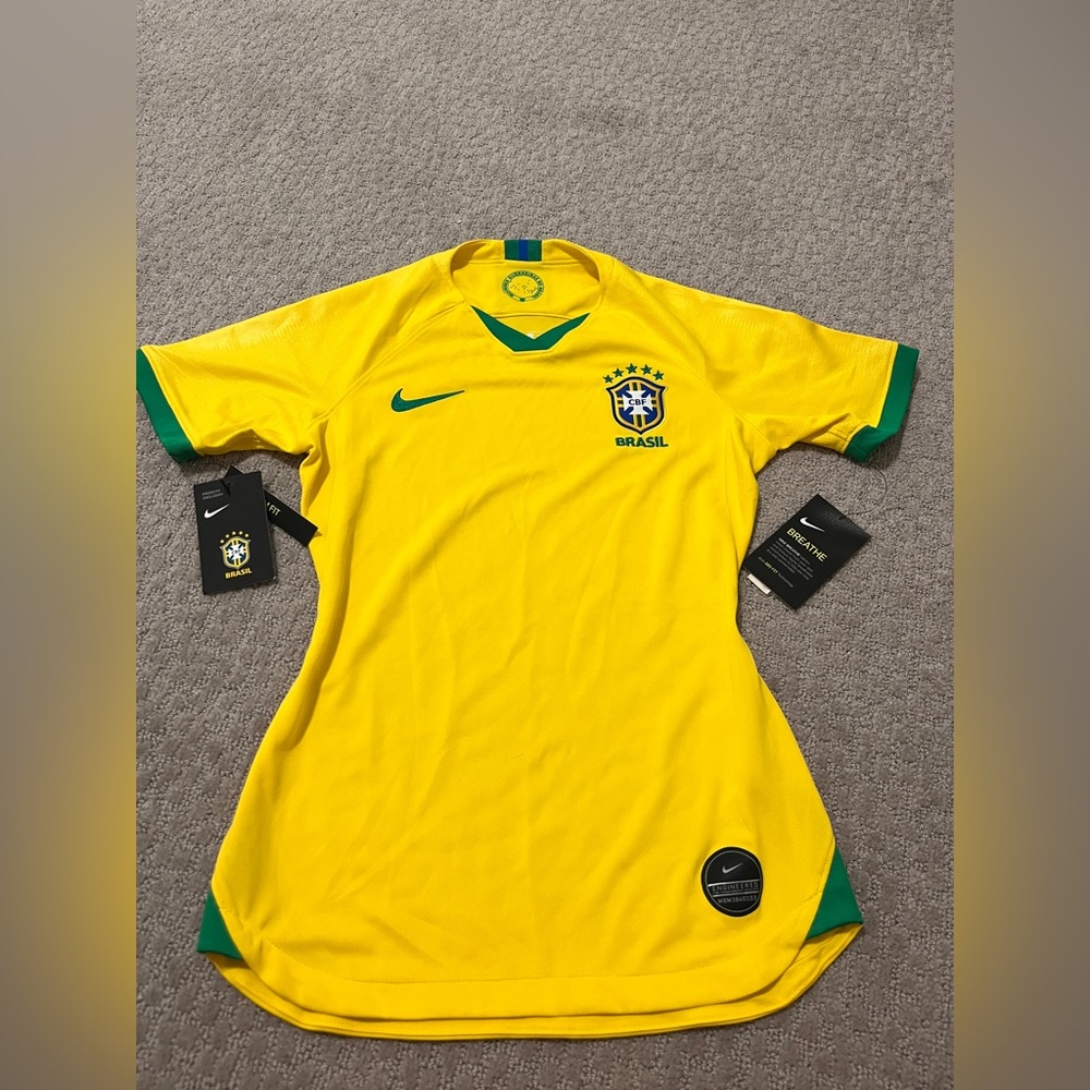 women’s nike 2019-2020 Brazil Home jersey